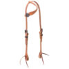 Rambler Sliding Ear Headstall, Russet