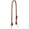 ProTack Headstall with Silver Flower Hardware (Split Ear)