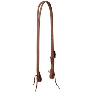 ProTack Headstall with Silver Flower Hardware (Split Ear)